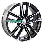 Литой диск RST R 078 7x18 5x114.3 ET 37 Dia 66.6 (черный глянцевый)