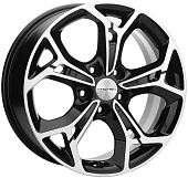 Литой диск Khomen KHW1702 7x17 5x114.3 ET 45 Dia 60.1 (графит)