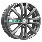 Литой диск iFree Панган 6x16 4x100 ET 45 Dia 60.1 (серебристый тёмный)