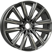 Литой диск RST R2203 9x22 6x139.7 ET 28 Dia 78.1 (черный глянцевый)