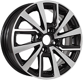 Литой диск KDW KD1430 5.5x14 4x100 ET 40 Dia 56.6 (серебристый полированный)