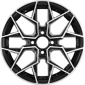 Литой диск Venti 1520 6x15 4x98 ET 35 Dia 58.6 (серебристый с полированным ободом)