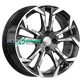 Литой диск Скад Дунай 7x17 4x100 ET 37 Dia 67.1 (графит)