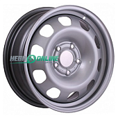 Штампованный диск ТЗСК Renault Duster 6.5x16 114.3xКонус ET 5*114.3 Dia 50 (серебристый)