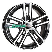 Литой диск Tech Line 429 5.5x14 4x98 ET 35 Dia 58.6 (черный глянцевый)