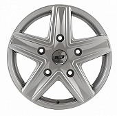 Литой диск Nitro V2237 6.5x16 5x118 ET 55 Dia 71.1 (черный глянцевый)