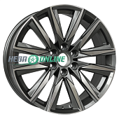 Литой диск RST R2203 9x22 6x139.7 ET 28 Dia 78.1 (черный глянцевый)