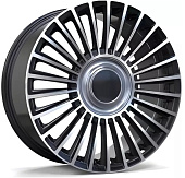 Литой диск RST R 112 9x20 5x112 ET 33 Dia 66.56 (черный глянцевый)